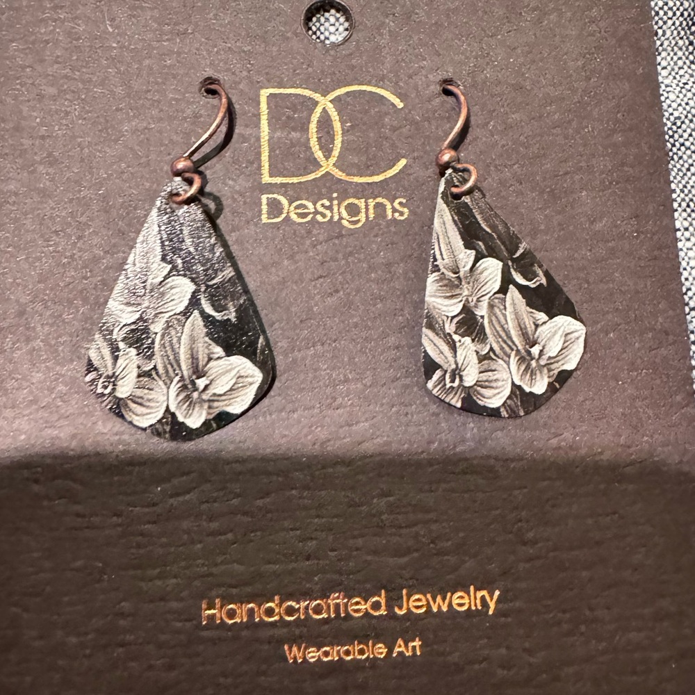 DC Designs Giclee printed handcrafted earrings